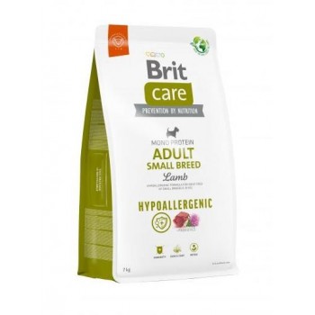 BRIT Care Hypoallergenic Adult Small Breed Lamb&Rice - dry dog food - 7 kg