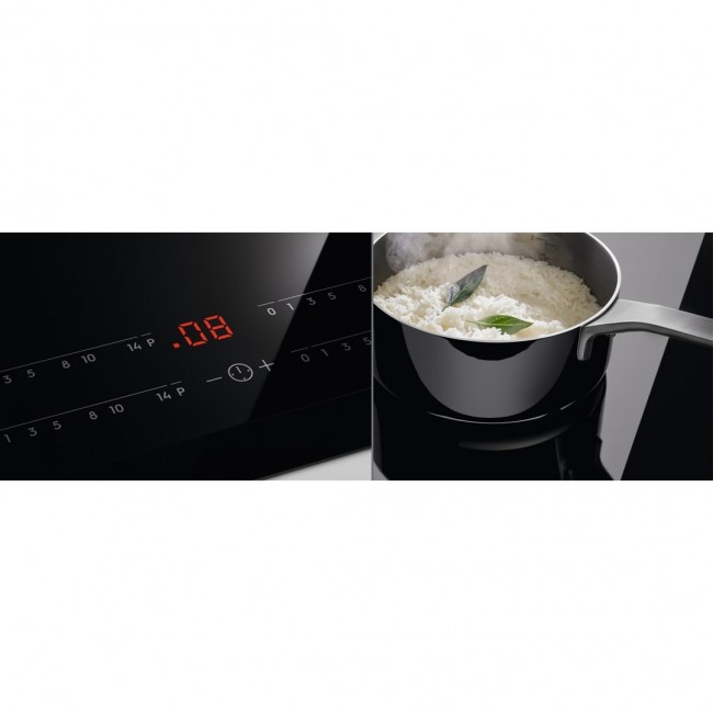 Electrolux EIV734 Black Built-in 68 cm Zone induction hob 4 zone(s)