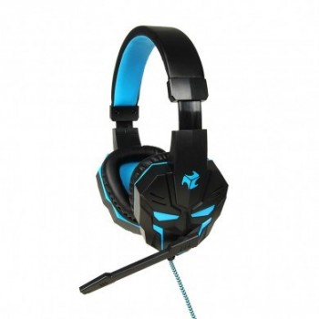 iBox X8 Headset Wired Head-band Gaming Black, Blue
