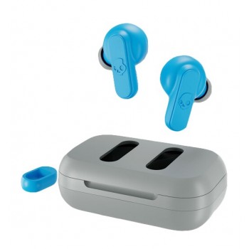 Skullcandy Dime Headset Wireless In-ear Calls/Music Micro-USB Bluetooth Blue, Light grey