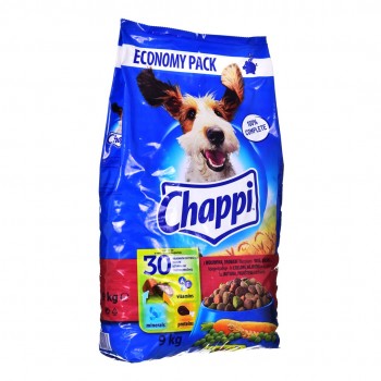 CHAPPI Beef & Poultry dry dog food - 9 kg