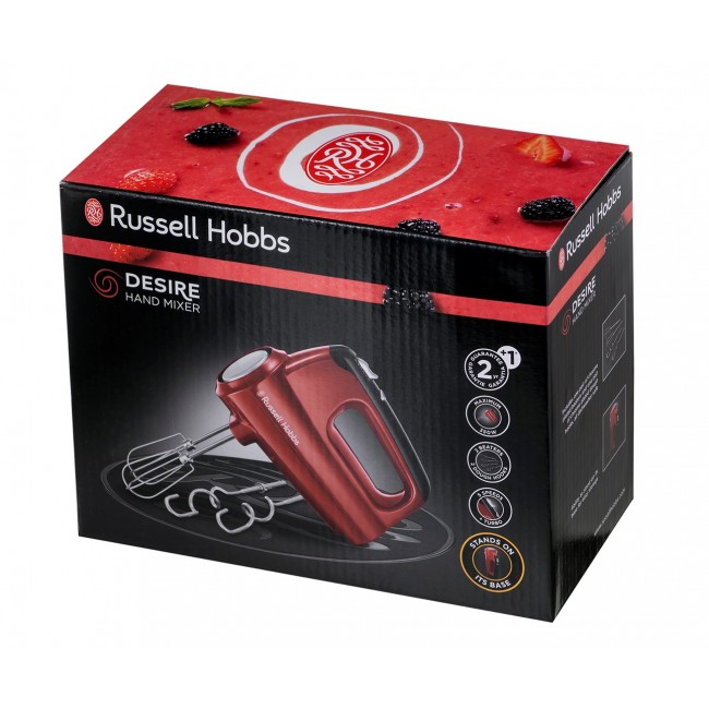 Russell Hobbs 24670-56 mixer Hand mixer 350 W Red