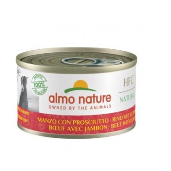 ALMO Nature HFC NATURAL beef and ham - wet dog food - 95 g