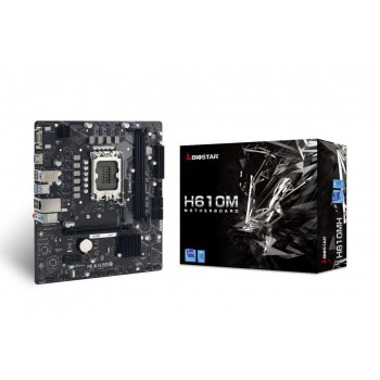 Biostar H610MH motherboard Intel H610 LGA 1700 micro ATX