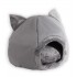 GO GIFT cat bed - grey - 40x40x34 cm