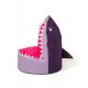 Sako bag pouffe Shark purple-light purple XXL 100 x 60 cm