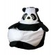 Sako bag pouffe Panda black and white XL 130 x 90 cm