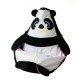 Sako bag pouffe Panda black and white L 105 x 80 cm