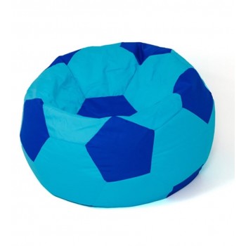 Sako bag pouffe ball blue- cornflower L 80 cm