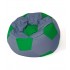 Sako bag pouffe Ball grey-green L 80 cm