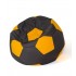 Sako bag pouffe Ball black-yellow XL 120 cm