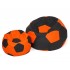Sako bag pouf Ball black-orange L 80 cm