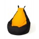 Sako bag pouffe Batman black-yellow XL 130 x 90 cm