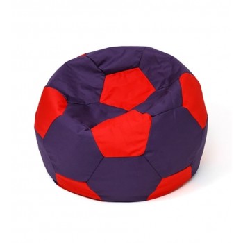 Sako ball pouffe purple-red L 80 cm