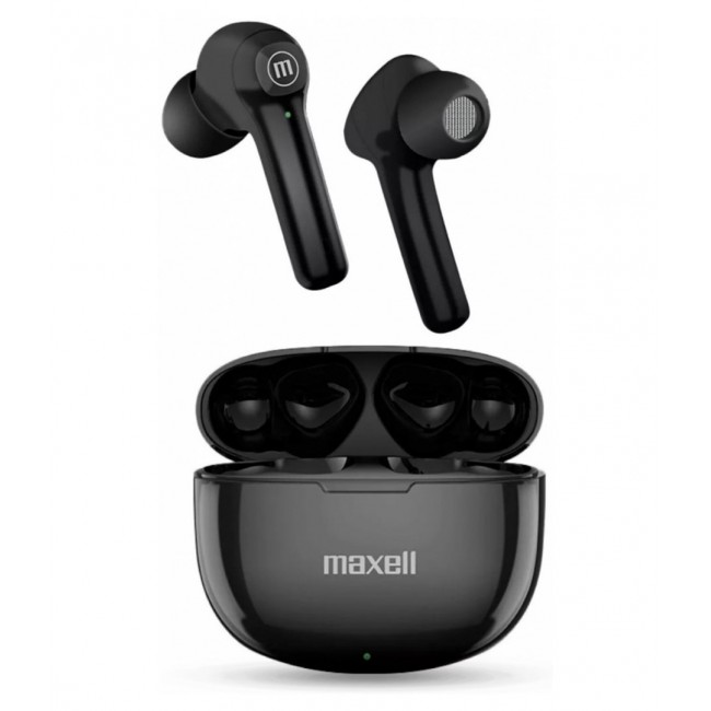 Maxell Dynamic+ wireless headphones with charging case Bluetooth black