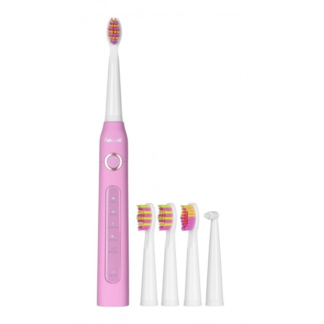 FAIRYWILL SONIC TOOTHBRUSHES 507 PINK AND BLACK