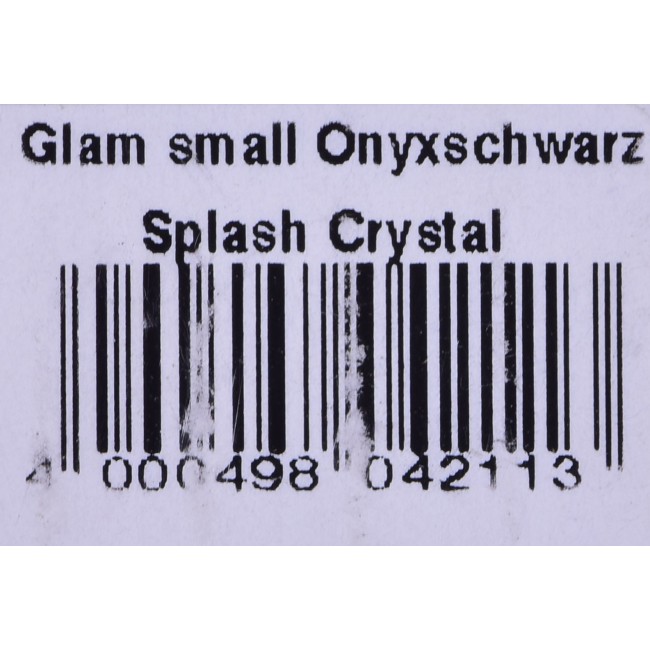 FLEXI Glam Splash Crystal with Swarovski crystals S - Dog Retractable lead - 3 m - black