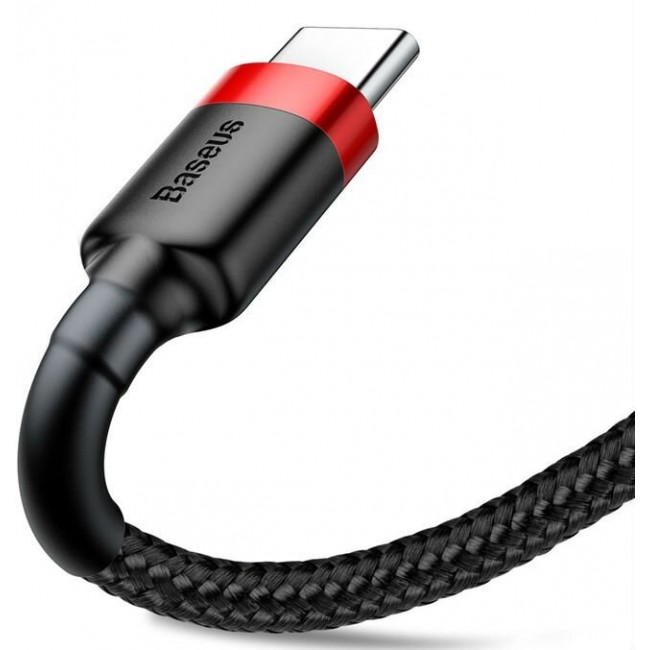Baseus Cafule USB cable 2 m USB A USB C Black, Red