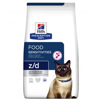 HILL'S Prescription Diet Food Sensitivities z/d Feline - dry cat food - 3 kg