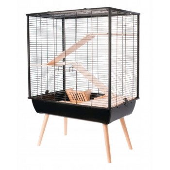Zolux Cage Neo Cozy Large Rodents H80, black color
