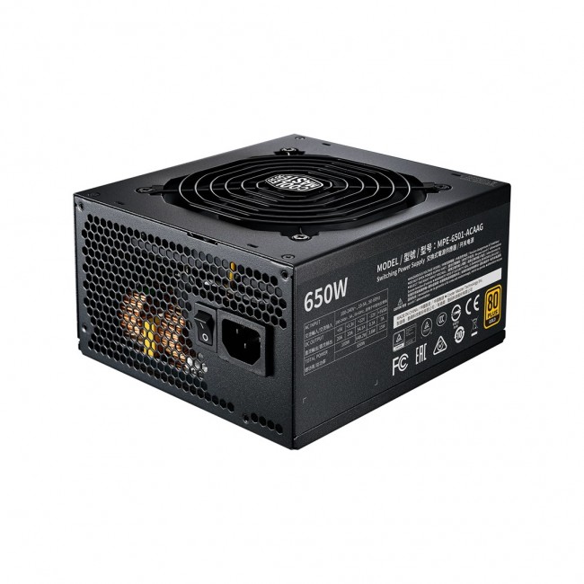 Cooler Master MWE Gold 650 - V2 Full Modular power supply unit 650 W 24-pin ATX ATX Black