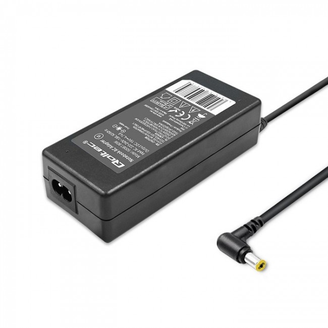 Qoltec 50087 Power adapter for Acer | 90W | 19V | 4.74A | 5.5*1.7 | +power cable
