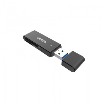 UNITEK Y-9327A card reader USB 3.2 Gen 1 (3.1 Gen 1) Type-A Black