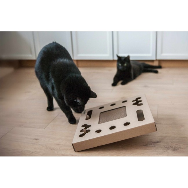 CARTON+ PETS Tobby - Cat scratcher - 34,5 x 34,5 cm