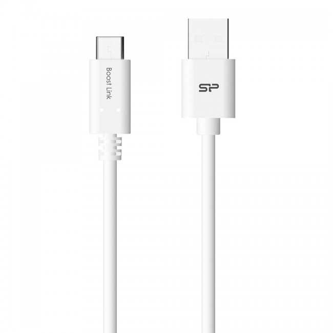 Silicon Power Boost Link PVC LK10AC USB cable 1 m USB 2.0 USB A USB C White