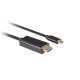 LANBERG CABLE USB-C(M)- HDMI(M) 1M 4K 60HZ BLACK