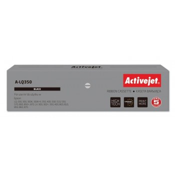 Activejet A-LQ350 Ink ribbon (Replacement for Epson S015633 Supreme 2.500.000 characters black)