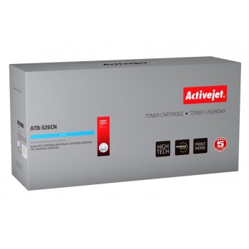 Activejet ATB-326CN Toner (replacement for Brother TN-326C Supreme 3500 pages cyan)