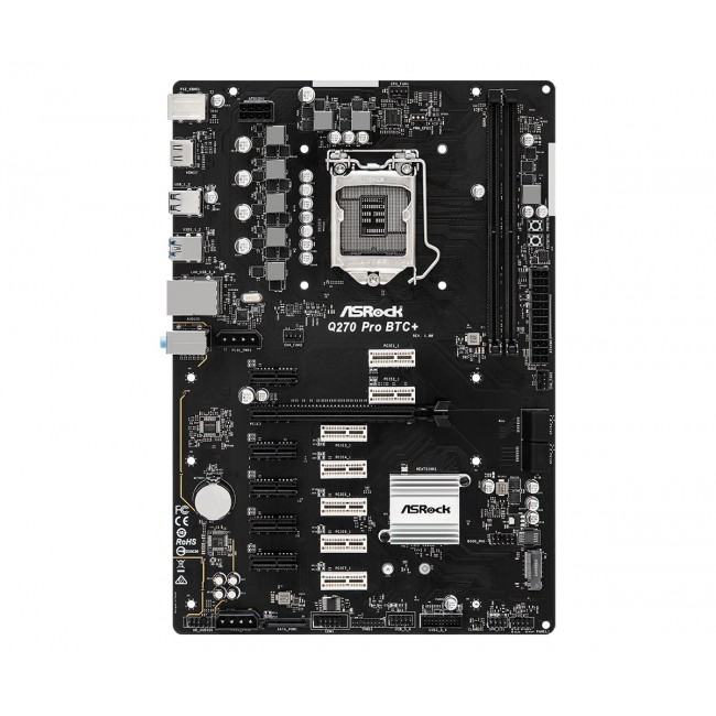 Asrock Q270 Pro BTC+ Intel Q270 LGA 1151 (Socket H4) ATX