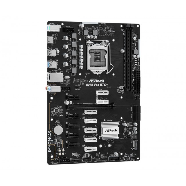Asrock Q270 Pro BTC+ Intel Q270 LGA 1151 (Socket H4) ATX