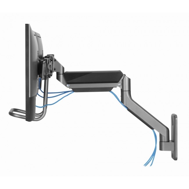 Gembird MA-WA3-01 Adjustable wall 3-display mounting arm, 17 -27 , up to 6 kg