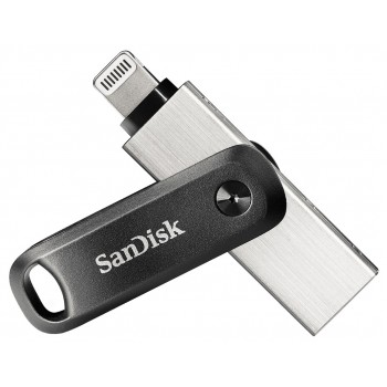SanDisk iXpand USB flash drive 64 GB USB Type-A / Lightning 3.2 Gen 2 (3.1 Gen 2) Black, Silver