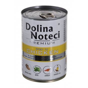 DOLINA NOTECI Premium Rich in chicken - Wet dog food - 400 g