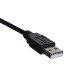 Lanberg CA-USBA-20CU-0018-BK USB cable 1.8m 2.0 USB A Black