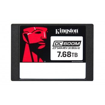 Kingston Technology 7680G DC600M (Mixed-Use) 2.5 Enterprise SATA SSD