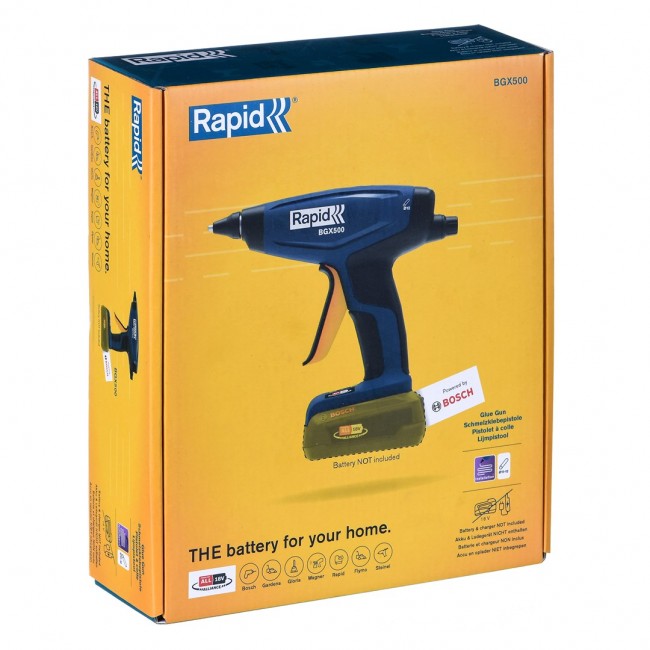 Rapid BGX500 Hot glue gun Black, Blue