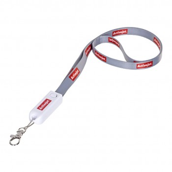 Activejet Lanyard with 3-in-1 charging cable
