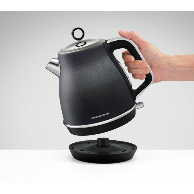 Morphy Richards Evoke electric kettle 1.5 L 2200 W Black