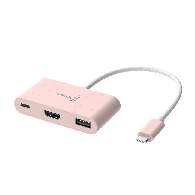 j5create JCA379ER - USB-C to HDMI & USB Type-A with Power Delivery