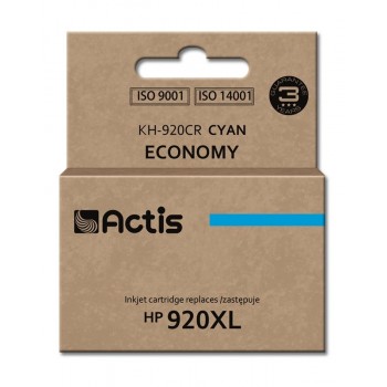 Actis KH-920CR ink (replacement for HP 920XL CD972AE Standard 12 ml cyan)