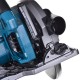 Makita HS004GZ01 portable circular saw Black, Blue, Metallic 6000 RPM