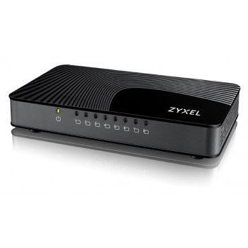 Zyxel GS-108S v2 Unmanaged Gigabit Ethernet (10/100/1000) Black