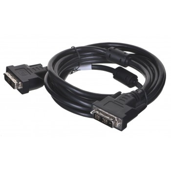 Lanberg CA-DVIS-10CC-0030-BK DVI cable 3 m DVI-D Black