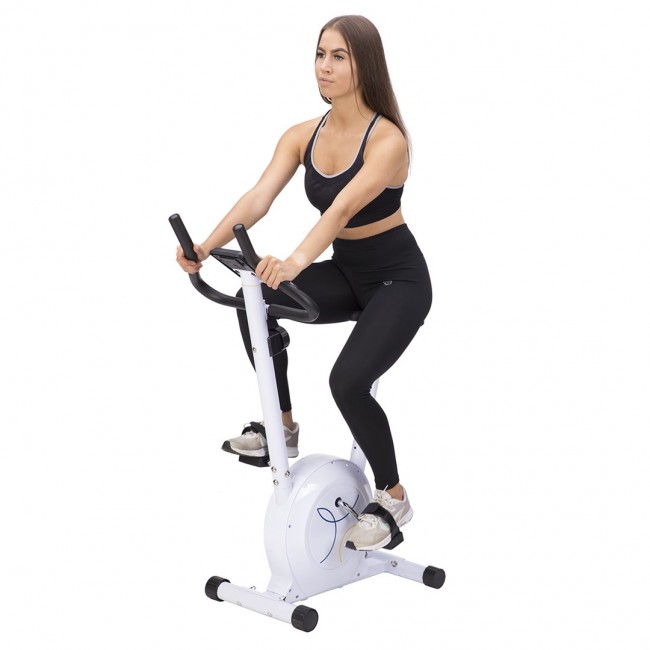 One Fitness RM8740 White magnetic bike