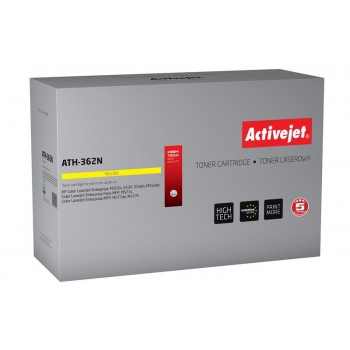 Activejet ATH-362N Toner (replacement for HP 508A CF362A Supreme 5000 pages yellow)