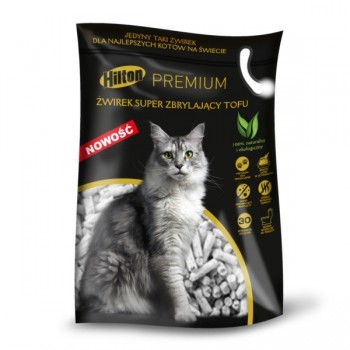HILTON Tofu Super Clumping Cat Litter - 2.5 kg